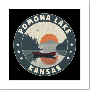 Pomona Lake Kansas Sunset Posters and Art